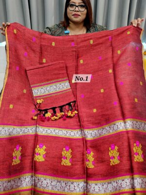 SALE 31ST JULY - JAMDANI PREMIUM DRESS MATERIAL (NO.1)