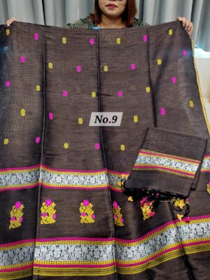 SALE 31ST JULY - JAMDANI PREMIUM DRESS MATERIAL (NO.9)