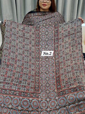 SALE 31ST JULY - AJRAKH MODAL TOP AND DUPATTA (NO.2)