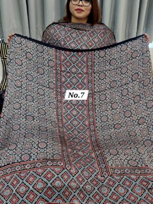 SALE 31ST JULY - AJRAKH MODAL TOP AND DUPATTA (NO.7)