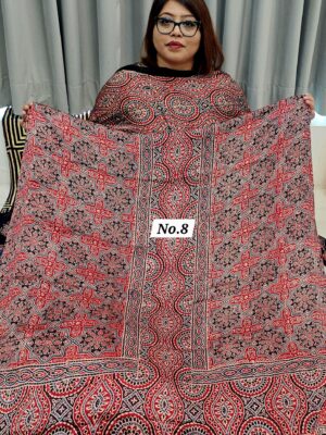 SALE 31ST JULY - AJRAKH MODAL TOP AND DUPATTA (NO.8)
