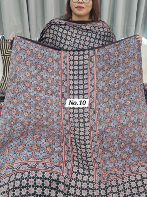 SALE 31ST JULY - AJRAKH MODAL TOP AND DUPATTA (NO.10)