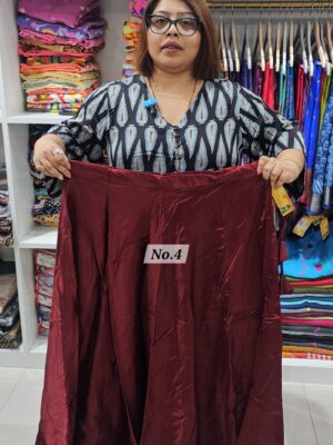 SALE 27TH JULY - READY MADE MUSHRU SKIRT (NO.4)