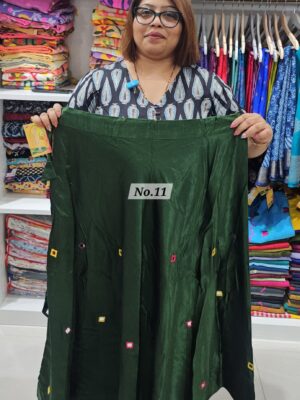 SALE 27TH JULY - READY MADE MUSHRU SKIRT (NO.11)