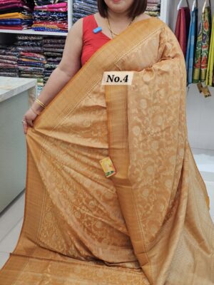 SALE 20TH JULY -  GEORGETTE SILK KHADDI SAREE (NO.4)