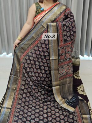 SALE 20TH JULY - RUSSIAN MODAL SILK SAREE (NO.8)