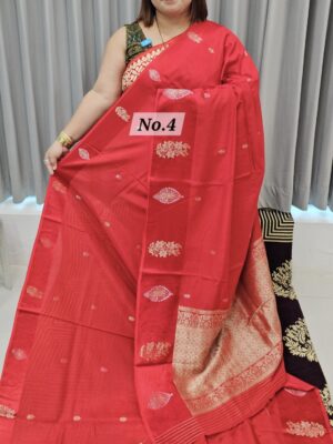 SALE 20TH JULY - MUSHRU INDIAN SILK SAREE (NO.4)