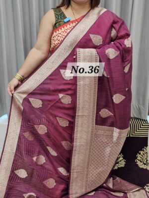 SALE 21ST JULY - TUSSAR KHADDI SAREE (NO.36)