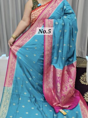 SALE 21ST JULY - TUSSAR PREMIUM SOFT SILK SAREE (NO.5)