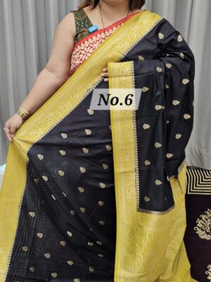SALE 21ST JULY - TUSSAR PREMIUM SOFT SILK SAREE (NO.6)