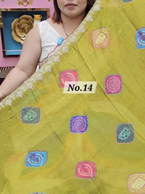 SALE 22ND JULY - MOSS CHIFFON SAREE (NO.14)