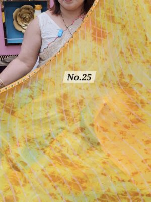SALE 22ND JULY - MOSS CHIFFON SAREE (NO.25)