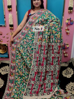 PURE SATIN MODAL SILK SAREE (N0.1)
