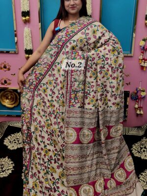 PURE SATIN MODAL SILK SAREE (N0.2)