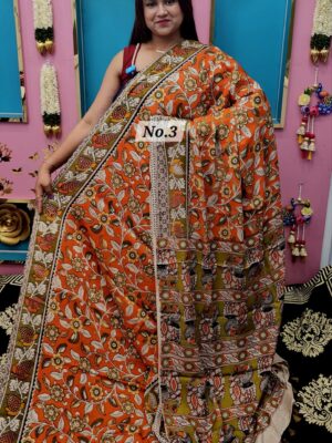 PURE SATIN MODAL SILK SAREE (N0.3)