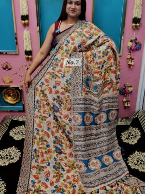 PURE SATIN MODAL SILK SAREE (N0.7)
