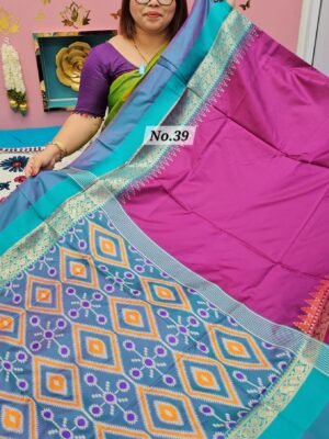 SALE 17TH AUG – PREMIUM POCHAMPALLY SOFT SILK SAREE (NO.39)