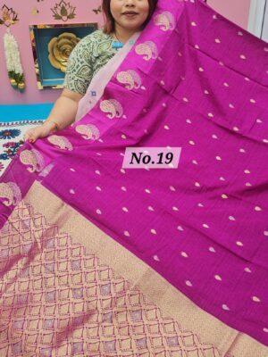 SALE 16TH AUG – TUSSAR PREMIUM SOFT SILK SAREE (NO.19)