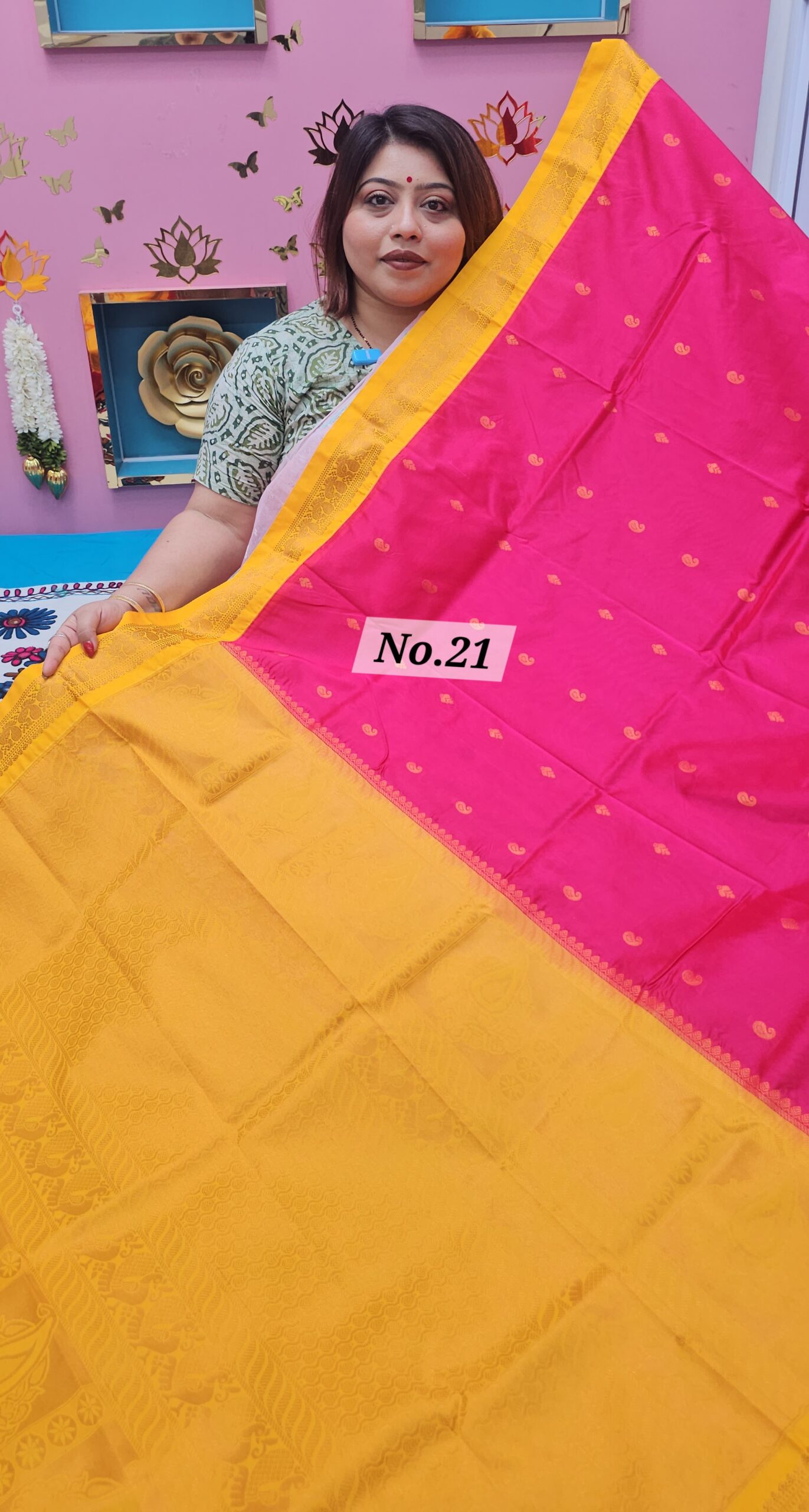 SALE 16TH AUG – TUSSAR MATKA SAREE (NO.21)