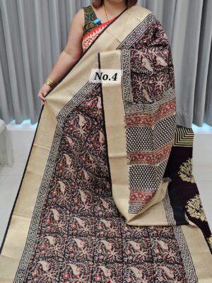 SALE 1ST AUG - RUSSIAN MODAL SILK SAREE (NO.4)