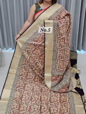 SALE 1ST AUG - RUSSIAN MODAL SILK SAREE (NO.5)