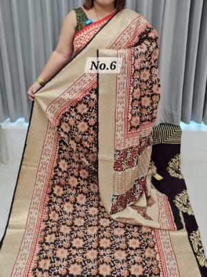 SALE 1ST AUG - RUSSIAN MODAL SILK SAREE (NO.6)