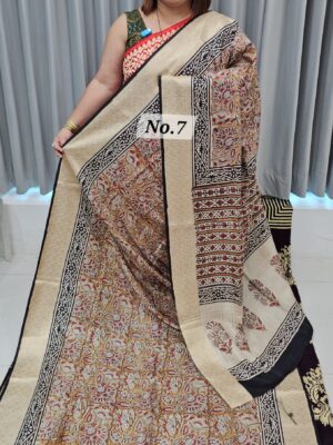 SALE 1ST AUG - RUSSIAN MODAL SILK SAREE (NO.7)