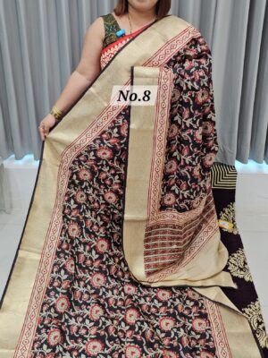 SALE 1ST AUG - RUSSIAN MODAL SILK SAREE (NO.8)