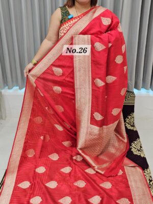 SALE 1ST AUG - TUSSAR KHADDI INDIAN SILK SAREE (NO.26)