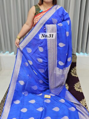 SALE 1ST AUG - TUSSAR KHADDI INDIAN SILK SAREE (NO.31)