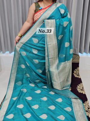 SALE 1ST AUG - TUSSAR KHADDI INDIAN SILK SAREE (NO.33)