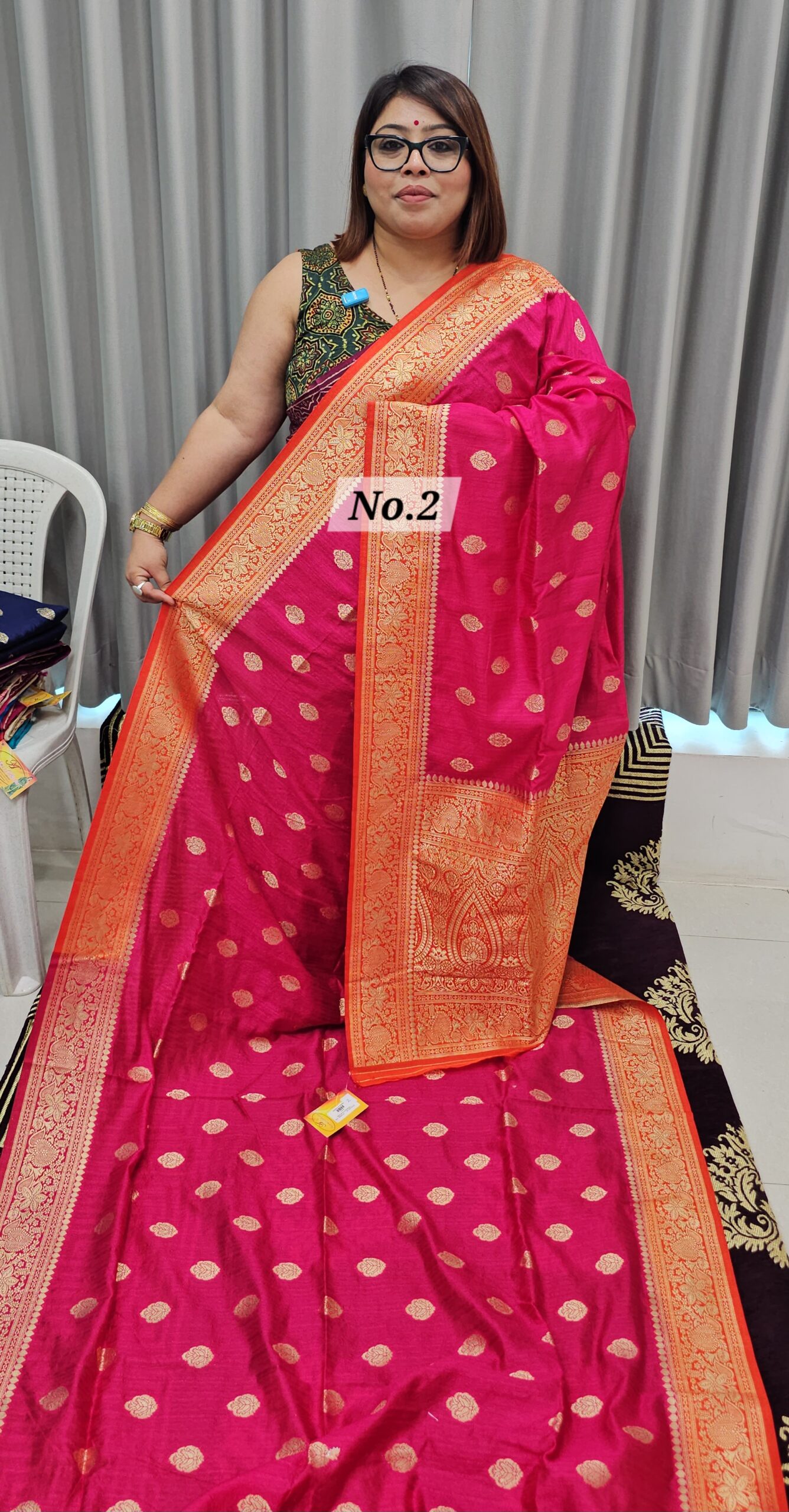 SALE 1ST AUG - SOFT MATKA TUSSAR SILK SAREE (NO.2)
