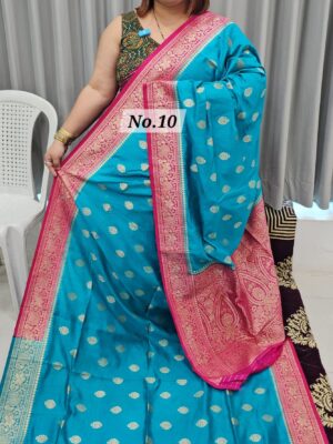 SALE 1ST AUG - SOFT MATKA TUSSAR SILK SAREE (NO.10)