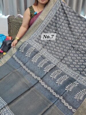 SALE 4TH AUG - RUSSIAN MODAL SILK SAREE (NO.7)