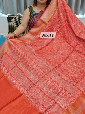 SALE 4TH AUG - RUSSIAN MODAL SILK SAREE (NO.11)