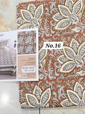 SALE 5TH AUG - COTTON BEDSHEET (NO.16)