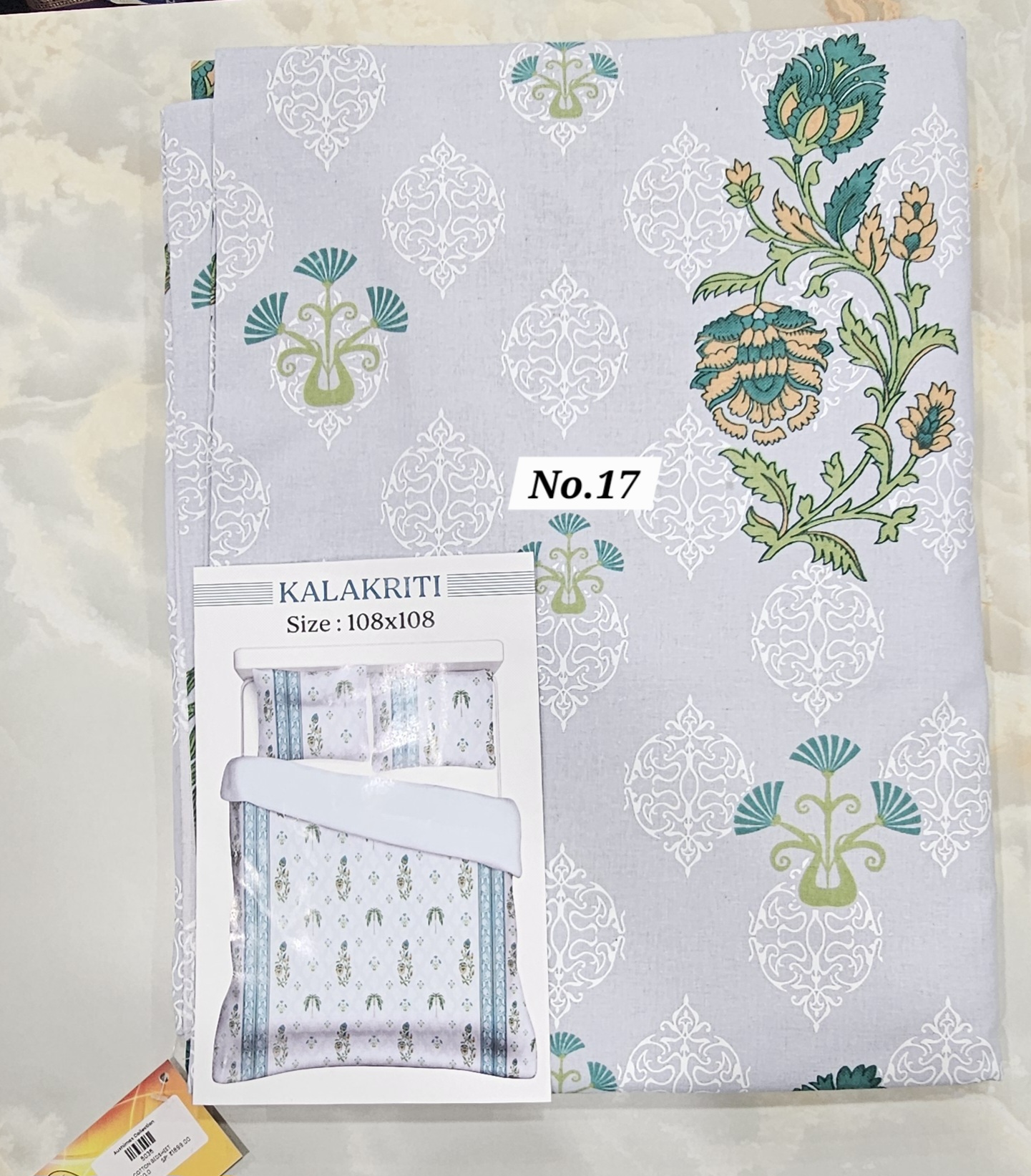 SALE 5TH AUG - COTTON BEDSHEET (NO.17)