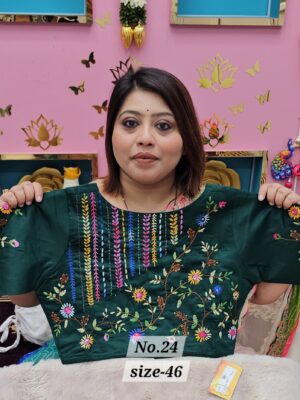 SALE 2ND AUG - READY MADE BLOUSE {SIZE-46} (NO.24)