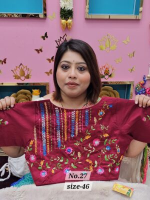 SALE 2ND AUG - READY MADE BLOUSE {SIZE-46} (NO.27)