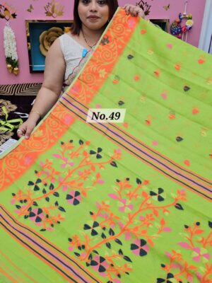 SALE 2ND AUG - PURE BENGAL HANDLOOM SAREE (NO.49)