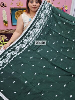 SALE 2ND AUG - PURE BENGAL HANDLOOM SAREE (NO.60)