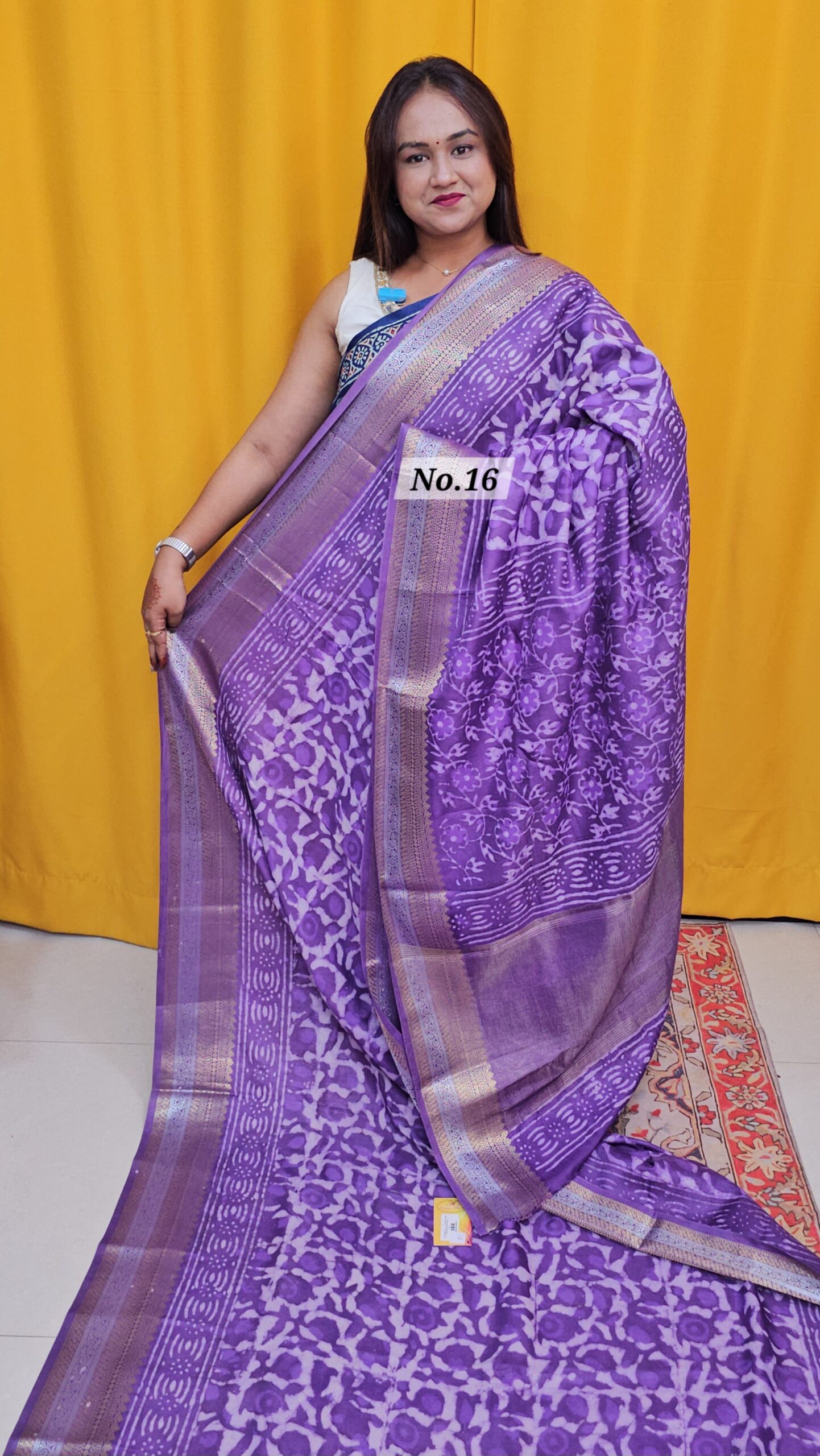 SALE 3RD AUG - RUSSIAN MODAL SILK SAREE (NO.16)