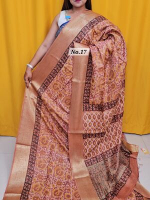 SALE 3RD AUG - RUSSIAN MODAL SILK SAREE (NO.17)