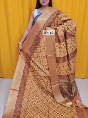 SALE 3RD AUG - RUSSIAN MODAL SILK SAREE (NO.19)
