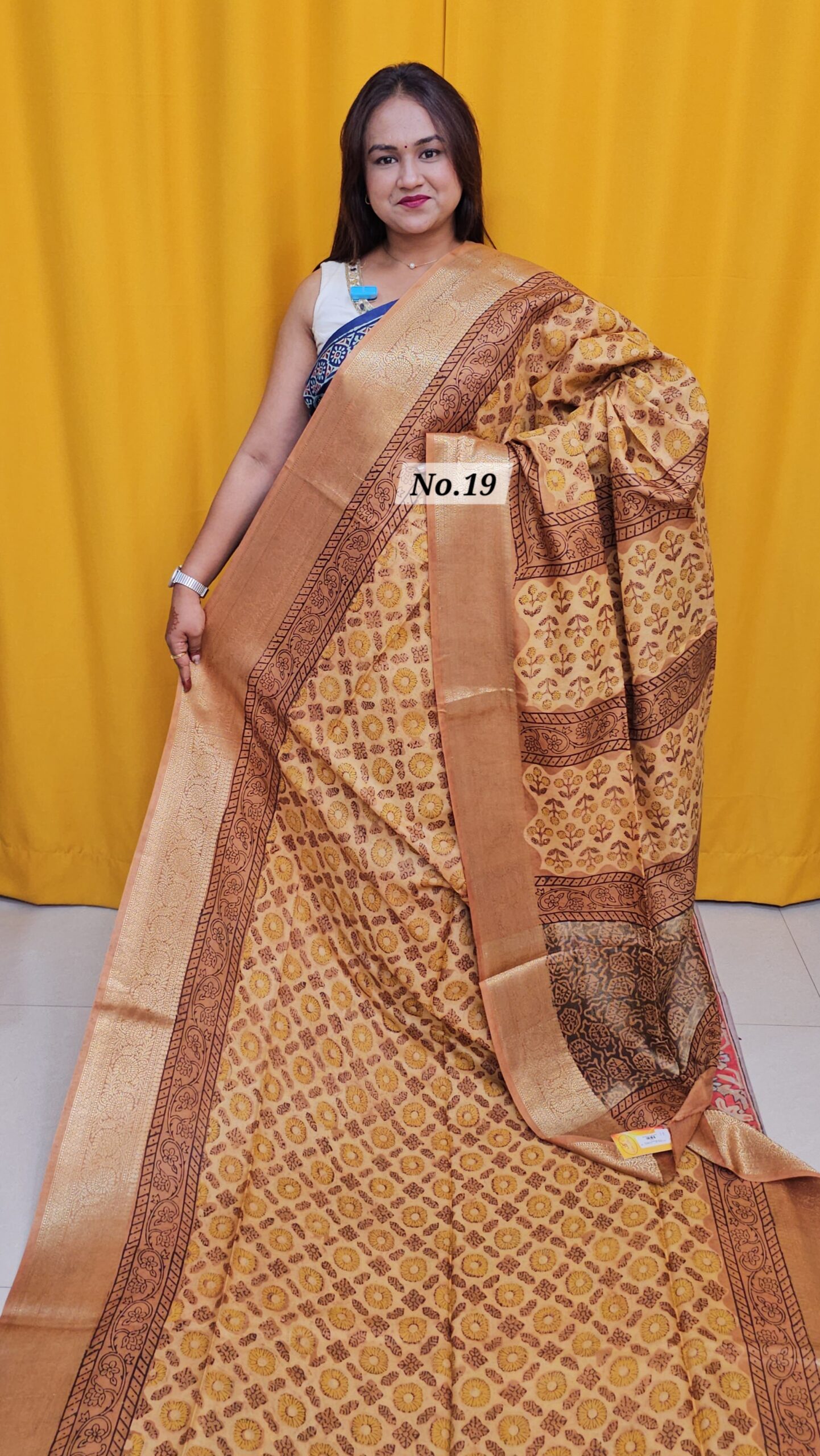 SALE 3RD AUG - RUSSIAN MODAL SILK SAREE (NO.19)