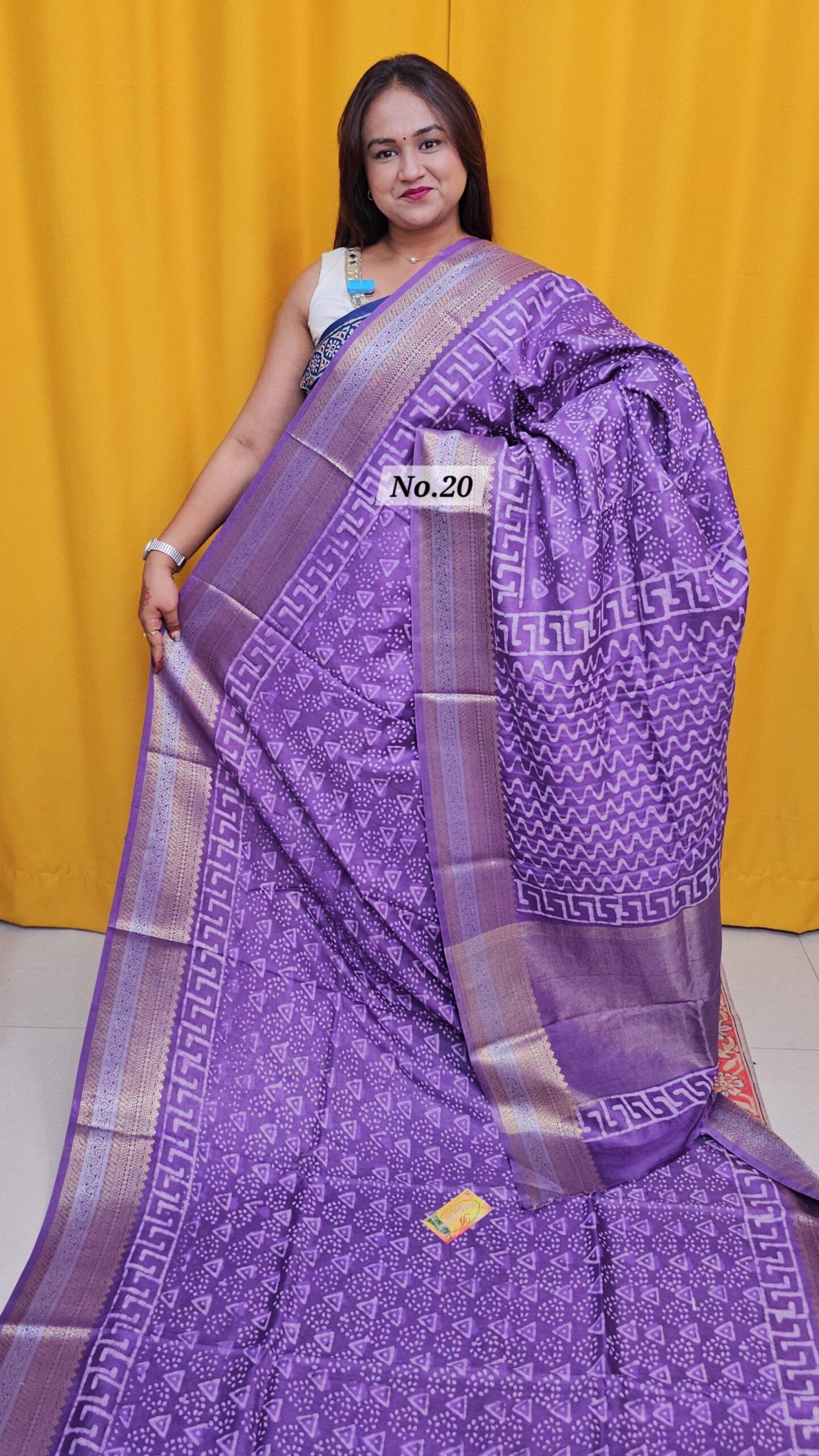 SALE 5TH AUG - RUSSIAN MODAL SILK SAREE (NO.20)