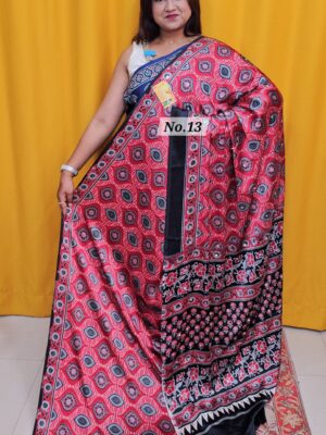 SALE 5TH AUG - PREMIUM MIRROR CREPE MODAL SAREE (NO.13)