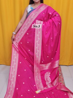 SALE 4TH AUG - CREPE SILK DESIGNER SAREE (NO.3)