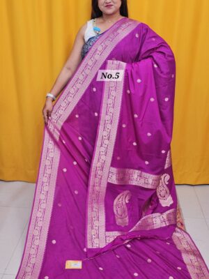 SALE 4TH AUG - CREPE SILK DESIGNER SAREE (NO.5)