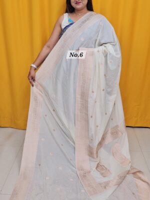 SALE 4TH AUG - CREPE SILK DESIGNER SAREE (NO.6)
